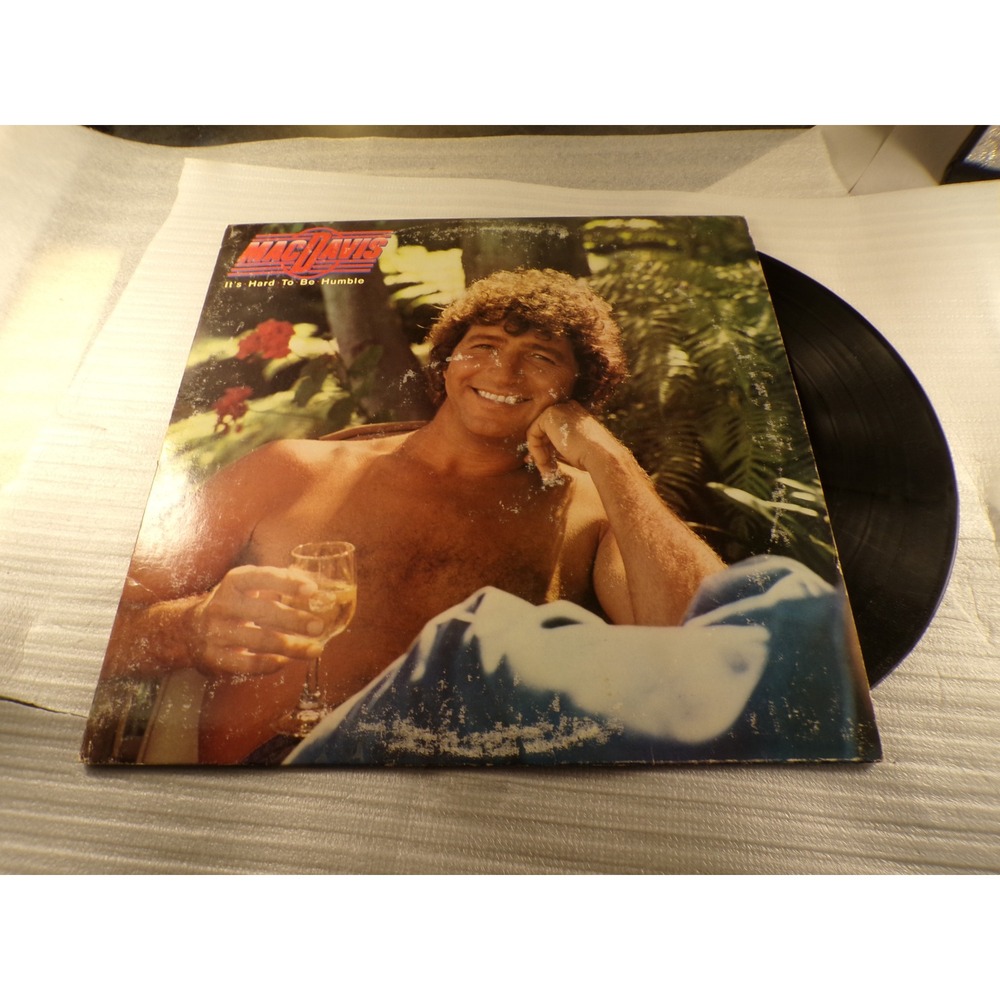 Mac Davis It's Hard To Be Humble Vinyl LP Album Casablanca NBLP 7207 1980 Countr